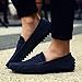 JIONS Mens Driving Penny Loafers Suede Moccasins Slip On Casual Dress Boat Shoes ...