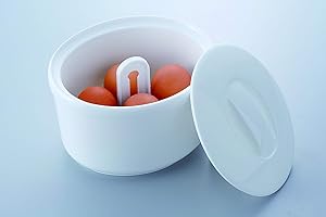 Onsen-Tamago Japanese Soft Boiled Egg for 4 eggs Maker MADE IN Japan
