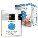Retinol Moisturizer Cream for Face and Eye Area - with Active Retinol, Hyaluronic Acid, Vitamin E and Green Tea, Anti Aging Formula Reduces Wrinkles, Night and Day Moisturizing Cream by Vena Beauty