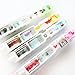 MengRan Correction Tape Set (add 3 Replaceable Cores) for School & Office Supplies, Lovely Kawaii Cute Creative Special Push-style design Correction Tape