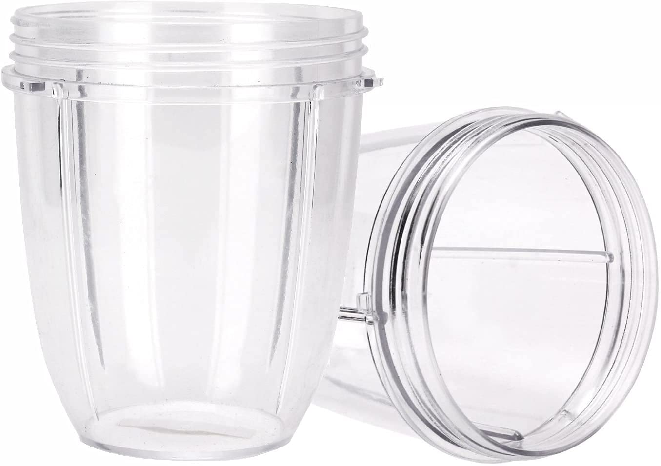 Nutribullet Blender 18 oz Cup with Removable Handle Lip Ring, Compatible with Replacement Parts 18 oz for Nutribullet 600W 900W Blenders