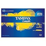 Tampax Compak Applicator Tampons Regular (32)