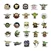 Baby Yoda Stickers,The Mandalorian Star Wars Decal Stickers for Hydro Flask,50 PCS Mandalorian Sticker Withe Yoda Baby Waterproof Vinyl Stickers for Water Bottle Laptop Phone Cup Computer