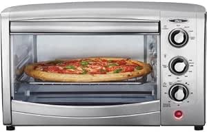 Amazon.com: Oster tssttvca01 6-slice convección horno tostador, acero  inoxidable : Hogar y Cocina