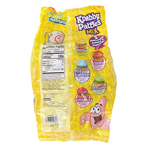Nickelodeon SpongeBob Squarepants Krabby Patty Gummy Candy