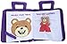 Lullaby and Goodnight Bedtime Quiet Book by Pockets of Learning | Plays Brahms' Lullaby Musical Soft Book | Interactive Fabric Activity Busy Book for Toddlers and Children