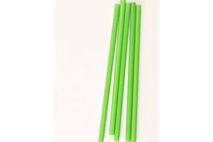 PAYNE BROS CUSTOM KNIVES G10 Craft Rods Variety Pack, Assorted Sizes, for Knife Making and Project Making. (5 Pack 1/4 Tube Green)