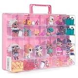 Bins & Things Toy Storage Organizer and Display Case Compatible with LOL Dolls, 