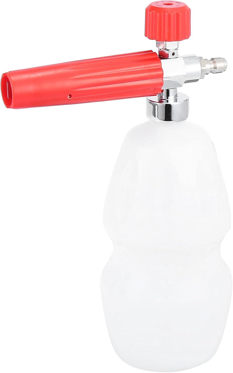 X AUTOHAUX Car Snow Foam Lance Pressure Washer Jet Nozzle Foam Blaster with Red Knob for 1/4" Quick Plug: Automotive