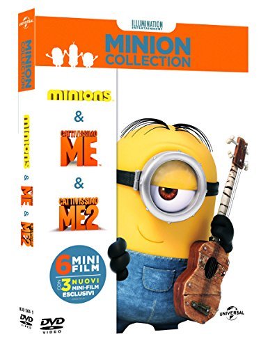 minions collection (3 dvd) box set DVD Italian Import by luciana littizzetto