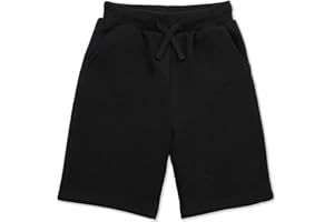 JIAHONG Boys Shorts Soft Drawstring Summer Athletic Shorts Pull on Short Classic Boy Toddler Shorts 3-12 Years
