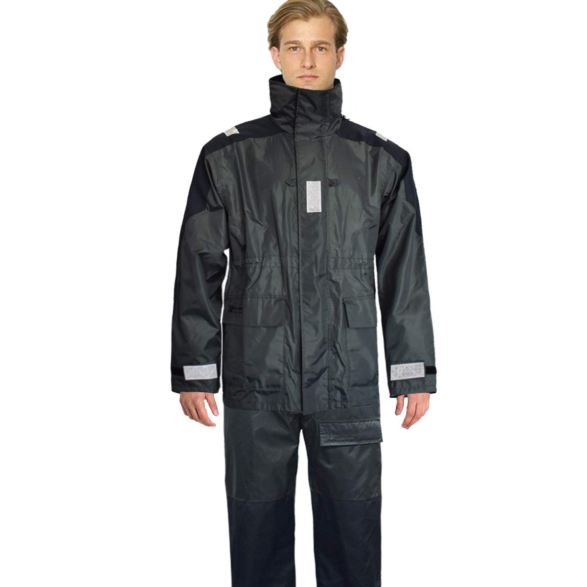 Sailing Jacket With Bib Pants Overall Waterproof For Men Women