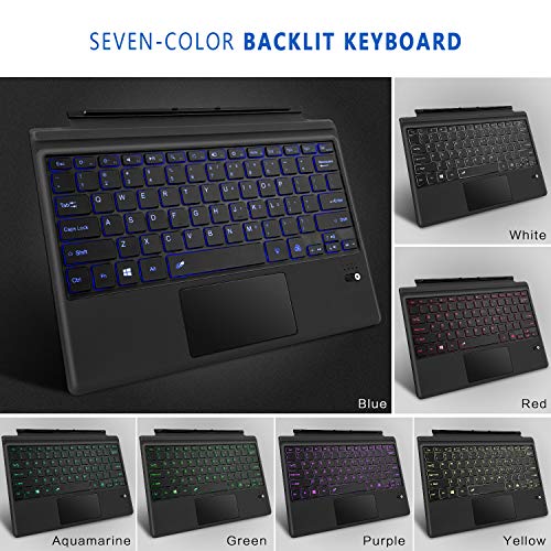 2 Ultra+Slim+Wireless+Bluetooth+Keyboard+Touchpad