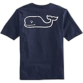 Vineyard Vines Boys Short Sleeve Vintage Whale Pocket T-Shirt