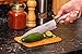 SAMRO Chefs Knife 8 inch Blade Professional Kitchen High Carbon Stainless Steel Knives Modern German Design Extra Sharp with Comfortable Handle for Chopping, Mincing, Slicing and Dicing