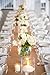 SKEMIX 2 Pack Burplap Table Runners,12 X 108 Inches,Natural Jute Hessian Table Runner,Perfect For Rustic Party & Events