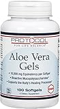 Protocol For Life Balance - Aloe Vera Gels - Bioactive Mucopolysaccharides to Support the Body's Healing Processes - 100 Softgels