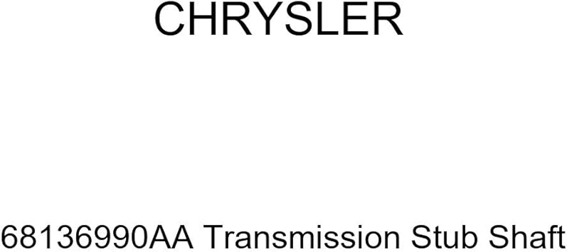 Chrysler 68109 834aa