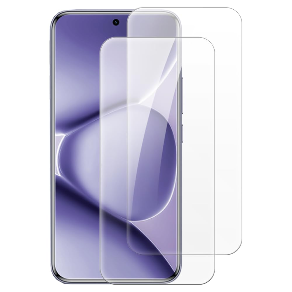 Shantime [2 Pack Protector de Pantalla de Vidrio Templado Compatible con Xiaomi Redmi Note 15 Pro Plus 5G China (6.83 Pulgada), HD Clear Anti-Arañazos Sin Burbujas Compatible con Estuche