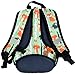 ZippyRooz Toddler & Little Kids Extra SMALL Hiking Backpack for Boys Fun Woodsy Print with a Bear, Fox, Hedgehog, Rabbit & Trees (Woodland Creatures)