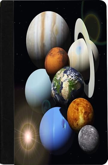 Amazoncom Rikki Knight Solar System Planets Design Black