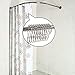 Qulable 24pcs Shower Curtain Hooks Rings, Rustproof Stainless Steel Heavy Duty Shower Hooks for Bathroom Shower Rods Curtains