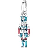 Nutcracker Pendant Charm 925 Sterling Silver Charm Fits For Pandora Bracelet, Gift Box Packaging