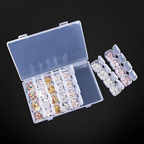 Diamond Painting Box 2 Pack 28 Slots, Diamond Embroidery Box, 5D