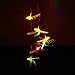 Dragonfly LED Solar Wind Chime Night Light, Color-Changing (Green Dragonfly)