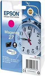 Epson 27 Magenta High Capacity Ink Cartridge DuraBrite Ultra 300 Page Yield view 3