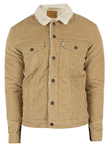 sherpa trucker jacket beige