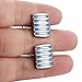 Jstyle Blue Cufflinks for Men Shirt Cufflinks Unique Business Wedding