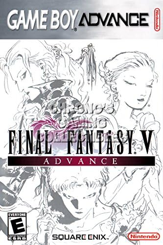 CGC Huge Poster - Final Fantasy V Advance - Nintendo Game Boy Advance GBAP - GBA026 (24" X 36")