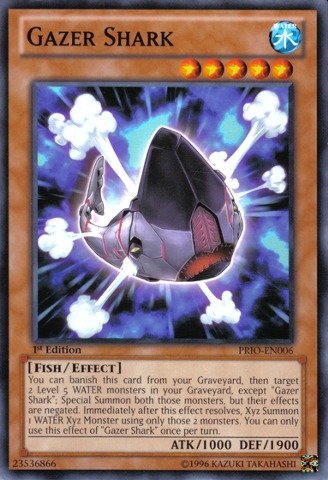Yu-Gi-Oh! - Gazer Shark (PRIO-EN006) - Primal Origin - 1st Edition - Common