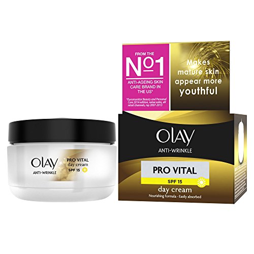 Olay Anti-Wrinkle Pro Vital Anti-Ageing Moisturiser Day Cream Spf15 50Ml