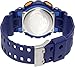 Casio Men's GA110FC-2A Blue Resin Quartz Watch with Green Dial