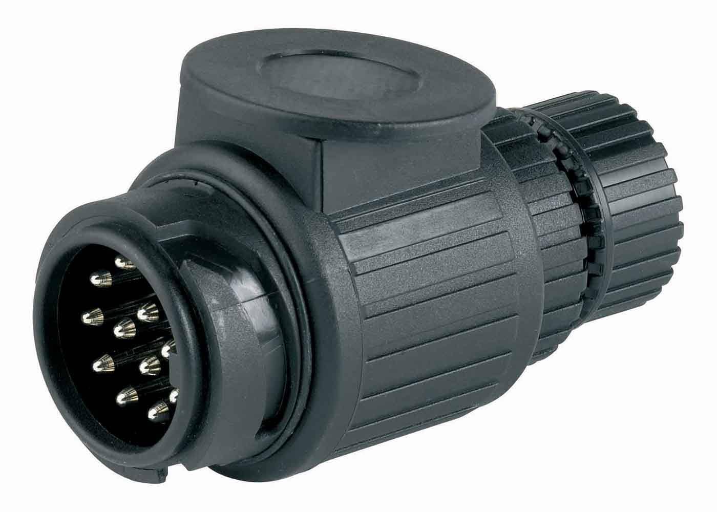 RING 13 Pin Plastic Plug - Suitable for All Towing Vehicles