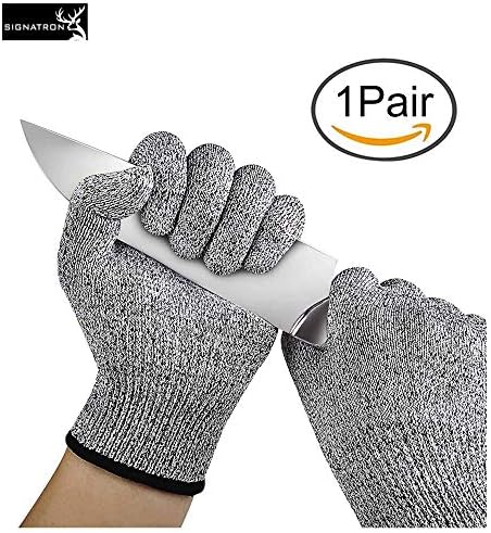 SIGNATRON 5 Protection Cut Resistant Safety Gloves (Free Size)