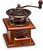 Gourmia GCG9310 Manual Coffee Grinder Artisanal Hand Crank Coffee Mill With Grind Settings & Catch Drawer 11.5 x 11.5 x 17.5 cm