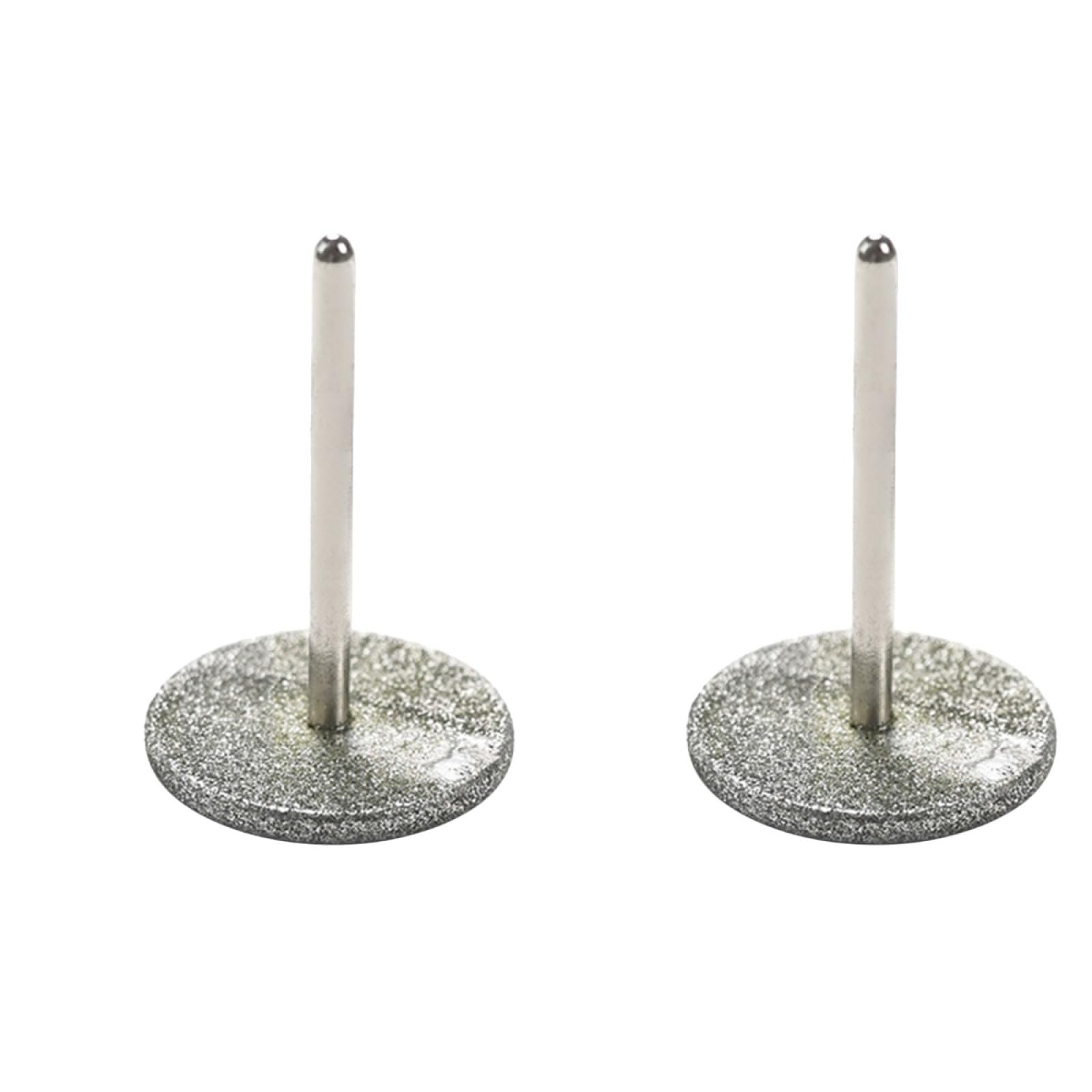 FRCOLOR 2pcs Manicure Polishing and Manicure Electric Remover Discs Nail Bits for Nail Drill Nail Drill Bits Calluss Drill Bit Sanding Discs Nail Drill Flat Nail Drill Bit Stainless Steel