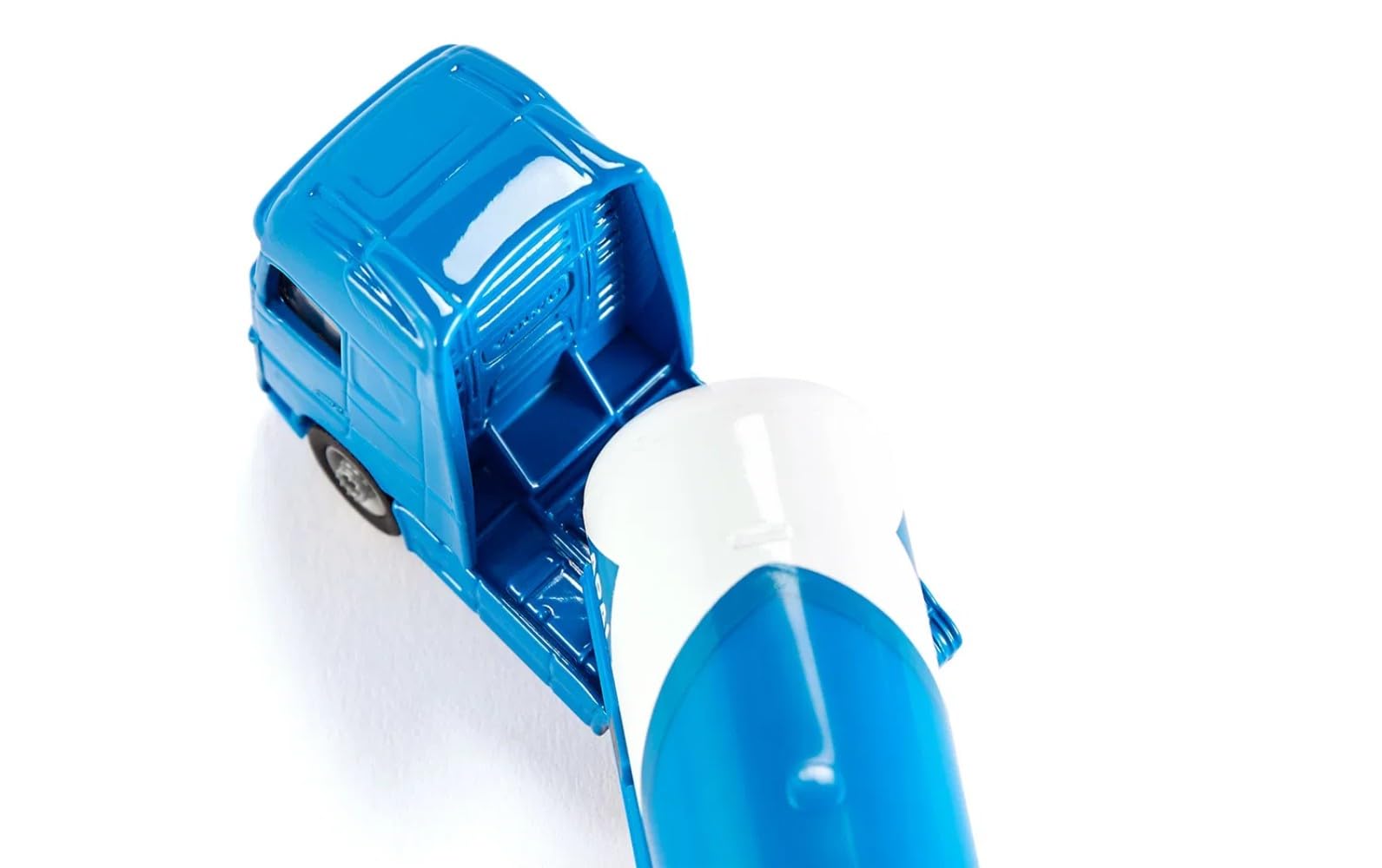 siku 1626, Tanksattelzug, Metall/Kunststoff, 1:87, Blau/Weiß, ARAL-Optik, Spielzeugauto für Kinder, Bereifung aus Gummi 5