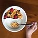 Obol - The Original Never Soggy Cereal Bowl With The Spiral Slide Design 'n Grip - Lg White