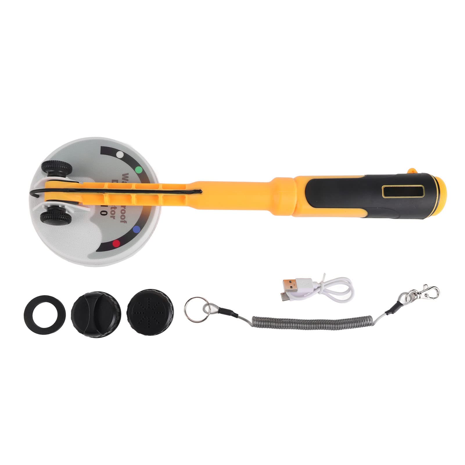 Fully Submersible Metal Detector, Metal Detectors Underwater Metal Detector Handheld Metal Detector IP68 Waterproof 30‑60 meter Underwater Hunt Sound Light Vibration Treasure