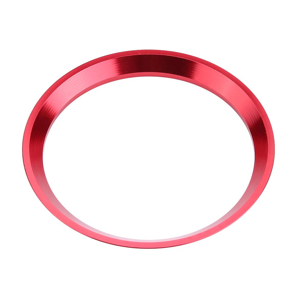 Steering Wheel Ring-5cm Car Steering Wheel Ring Cover Trim for Mercedes Benz CLA GLK A Class W204 W246 W176 W117 Red