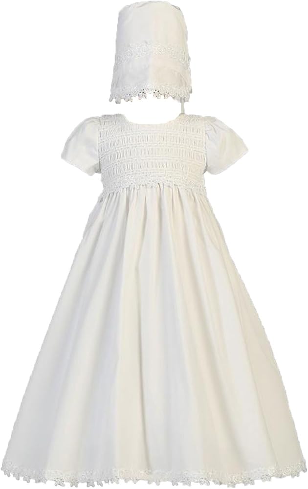 baby white gown