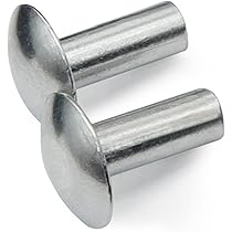 3点まとめ買い あやめ 新品 アマゾンブランド Rivet Classic Heavy Duty 2pcs Rivet Set, Abuff Pneumatic Air Rivet Hammer