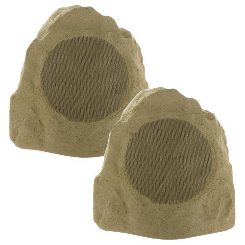 Theater Solutions 2R8S Outdoor Rock Speakers (Sandstone) | Zonita Cinema