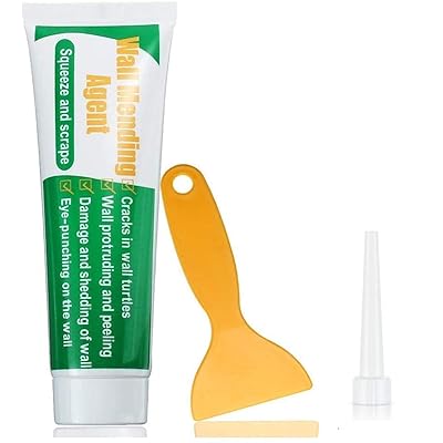 Buy Drywall Patch Liumy Wall Mending Agent Quick Easy Hole Filling Solution Wall Wood Plaster Repair Kit For Home Office School Self Adhesive 100g Father S Day Gift Online In Indonesia B0j5h3h2