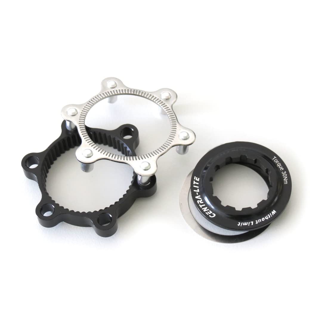 XLC 2500371900 Bike Accessory Br-x62 Adaptad.centerlock P/disc 6 Aguj.ne/pl for cyclists, ideal for smooth riding and bike upkeep