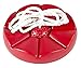 Squirrel Products Heavy Duty Red Disc Tree Swing with Rope for Outdoor Play - Easy DIY Addition to Playset or Tree